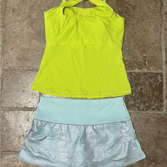 Fila top & Lucky In Love Tennis Skort 2-Piece outfit - Picture 14 of 16